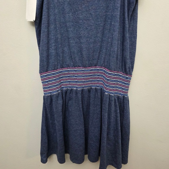 Soluna Swim Blue Cover-Up Dress Sleeveless Tassel Tie Women's Medium M - Picture 8 of 11